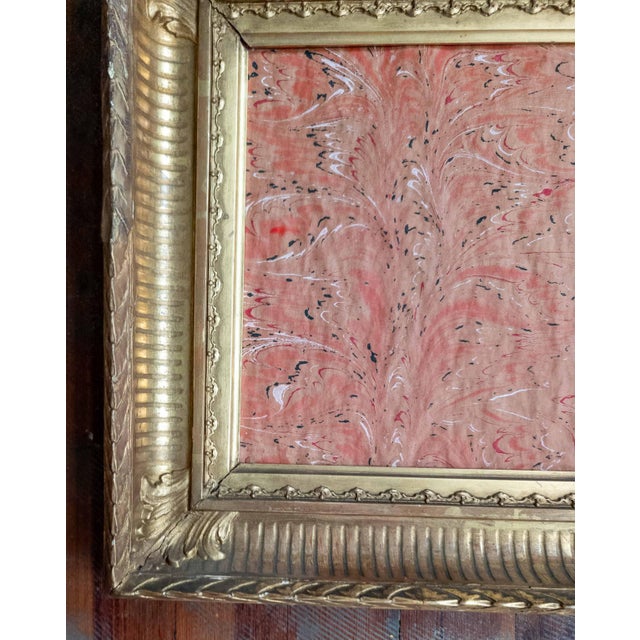 19th Century German Gilt Cove Picture Painting Frame by Theodor Metz For Sale In New York - Image 6 of 11