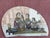 Chinoiserie Vintage Thai Royal Court Miniature Painting on Shell, Signed Roong — Gilt Framed For Sale - Image 3 of 16
