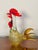 1960s Italian Blown Glass Rooster Figurine W Gold Specks For Sale - Image 4 of 7