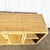 Wood Vintage Boho Chic Wicker Credenza For Sale - Image 7 of 11