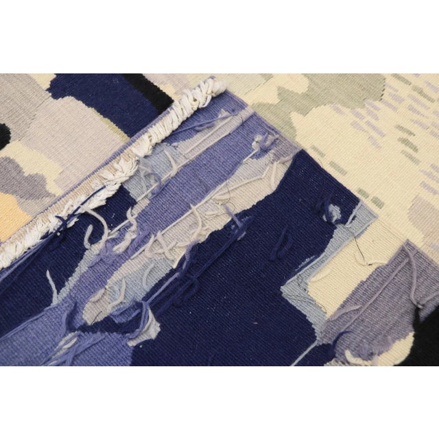 Mid 20th Century Vintage German Alice Koch-Gierlichs Tapestry Rug - 04'02 X 04'04 For Sale - Image 5 of 9