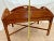 Vintage Heritage Henredon Butler's Tray Oval Cocktail Table Flame Mahogany For Sale - Image 10 of 15