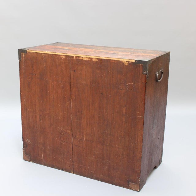 19th Century Japanese Edo Tansu Storage Chest For Sale - Image 5 of 18