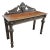 Late 19th Century Carved Oak Antique Victorian Hall Table For Sale