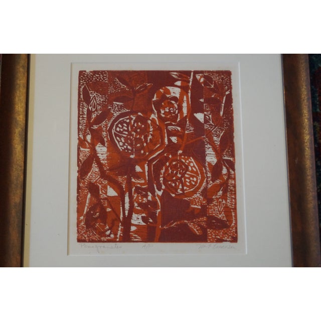 An original signed and numbered Artist Proof serigraph which was acquired at the estate of a woman who lived and collected...