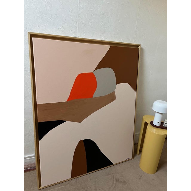 Textile Bodasca, in Your Arms (Beige Version), 2026, Canvas For Sale - Image 7 of 10