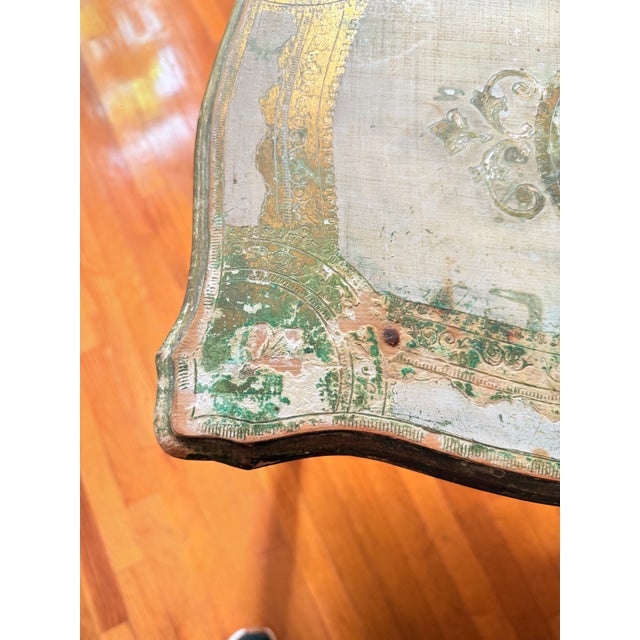 19th Century Italian Florentine Miniature Painted Chest of Drawers For Sale - Image 15 of 17