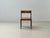 Mid-Century Minimalist Stackable Wooden Chair For Sale - Image 4 of 14