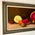 Vintage Signed Fruit Still Life Oil Painting on Canvas For Sale - Image 10 of 15