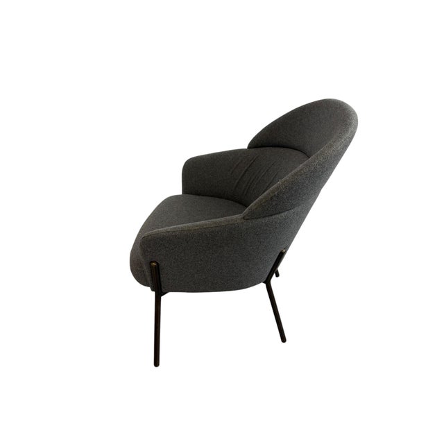 Italian Wam 1570 Lounge Chair by Marco Zito for Bross, 2000 For Sale - Image 4 of 7