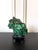Modern Natural Malachite Rock on Display Stand as a Scholar Stone For Sale - Image 3 of 14