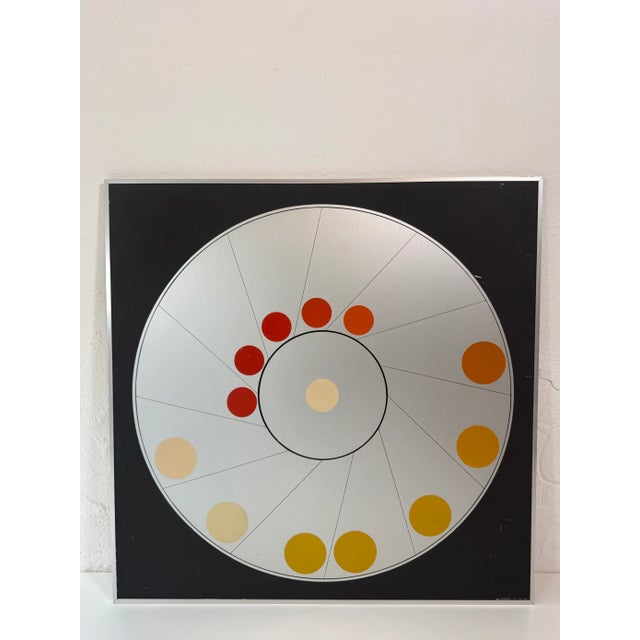 Kinetic Op Art Work, Italy, 1970s For Sale - Image 9 of 9