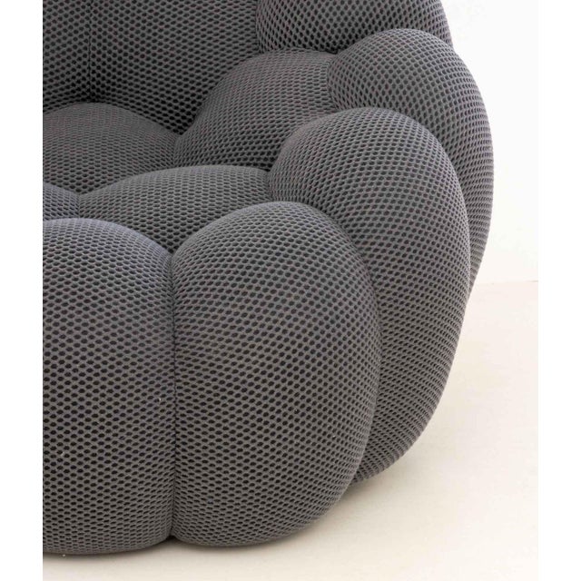 Contemporary Sacha Lakic for Roche Bobois "Bubble" Swivel Lounge Chair For Sale - Image 3 of 8