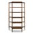 Transitional Modern Transitional Brown Etagere For Sale - Image 3 of 5