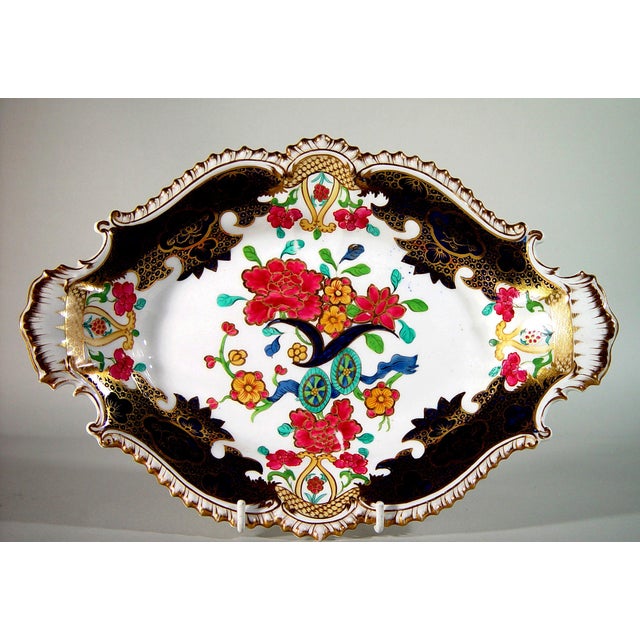 Coalport Porcelain Regency Chinoiserie Dessert Service, John Rose & Co., 58 Pieces For Sale - Image 11 of 17