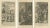Three Biblical Engravings, 1735, Paper, Set of 3 For Sale