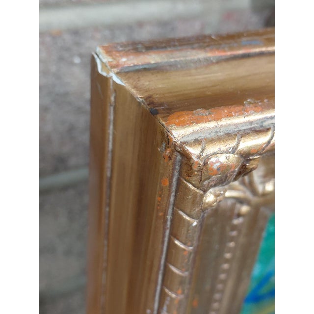 Framed Signed Gentle Waterfall Painting on Canvas For Sale - Image 11 of 15