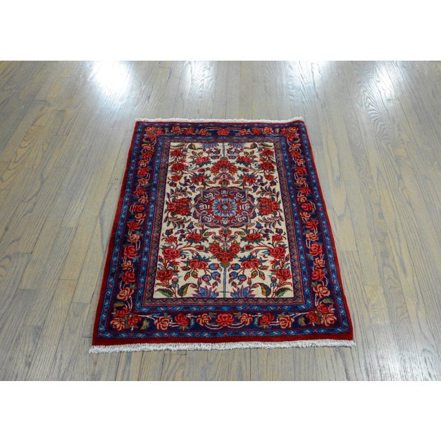 Vintage Persian Bidjar Rug For Sale - Image 9 of 10