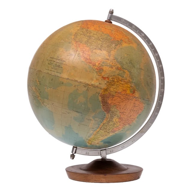 Raths Political Earth Globe, Germany, 1950s For Sale
