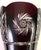 1930s Bohemian-Cased , Ruby Cut to Clear- Crystal Vase With Starbursts and Geometric Cut Patterns Along the Flared Rim For Sale - Image 5 of 8