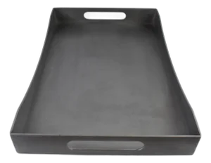 Aluminum Breakfast Tray by Oblik Studio