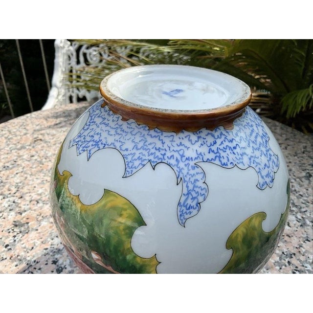 Art Deco Porcelain Vase with Horses by Franz von Zülow for Augarten, Vienna, 1935 For Sale - Image 16 of 18