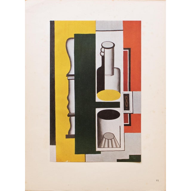 1948 After Fernand Léger "Still Life", First Edition Period Offset Lithograph For Sale In Dallas - Image 6 of 7