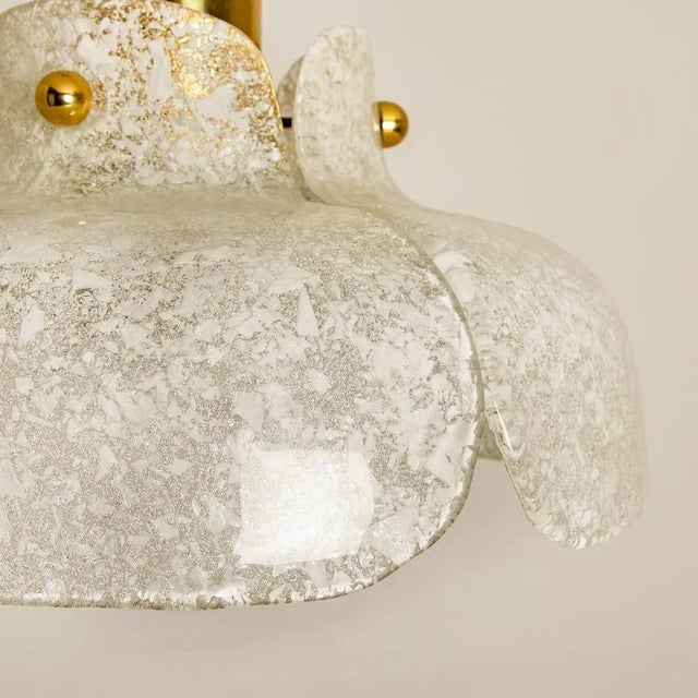 Flower Pendant Lamp from Hillebrand, Europe, Germany For Sale - Image 12 of 13