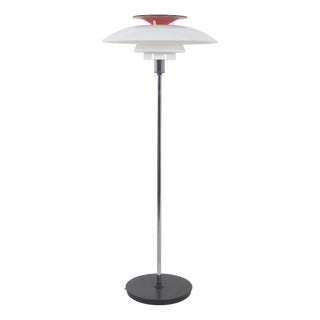 Danish PH 80 Floor Lamp by Poul Henningsen for Louis Poulsen, 1970s For Sale