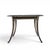 Mid 20th Century Robsjohn Gibbings for Widdicomb Mid Century Ebonized Expanding Saber Leg Dining Table With 2 Leaves For Sale - Image 5 of 13