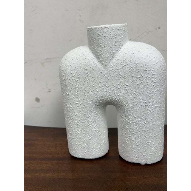 White 101 Copenhagen Cobra Tall Vase For Sale - Image 8 of 12
