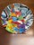 Bright and colorful Jeff Koons "Play-Doh" porcelain plate produced by Bernadaud, Made in Limoges, France. Limited Edition...