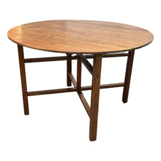 Burmese Folding Table, Antique For Sale