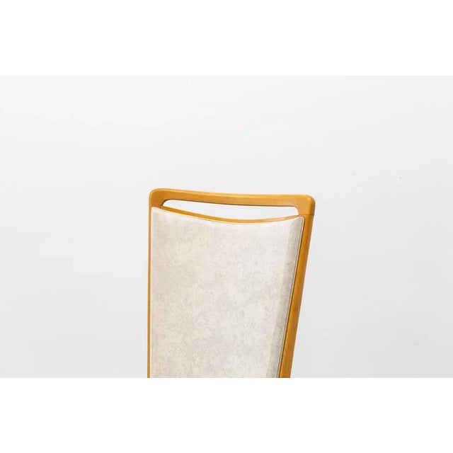 Mid-Century French Dining Chairs, 1950s, Set of 6 For Sale - Image 9 of 10