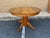 Wood Antique Claw Feet Round Oak Pedestal Dining Table With Leaf For Sale - Image 7 of 17