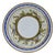 Hand-Painted Porcelain Saucer, Mid-20th Century For Sale