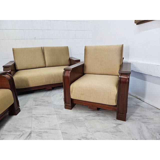 Vintage Custom Sofa Set For Sale In Los Angeles - Image 6 of 15