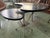 Free-Form Metal and Wood Coffee Table from the 1950s For Sale - Image 4 of 8