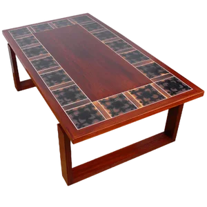 Rosewood Dabish Coffee Table from Trioh, 1970s