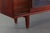 1960s Danish Modern Harry Ostergaard Glass Front Book Case Display in Rich Teak For Sale - Image 5 of 7