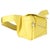 Contemporary Yellow Calfskin Mini Puzzle Edge Bumbag For Sale - Image 3 of 5