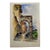 Henry Emil Salloch Original Watercolor on Paper Porta Macchiaia, Barga, Italy. 1970. For Sale