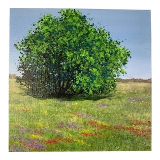 "Spring Into Spring" Contemporary Original Impressionist Style Landscape Painting by Deb Bossert For Sale