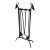 Wrought Iron Deerheads Fireplace Tools - 5 Pieces For Sale - Image 13 of 13