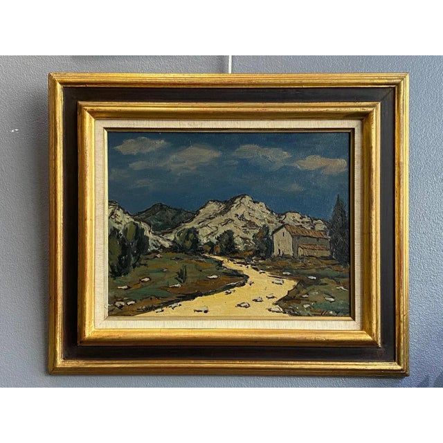 Marius Chambaz, Musée de l'Athénée No. 2, Oil on Wood For Sale - Image 7 of 9