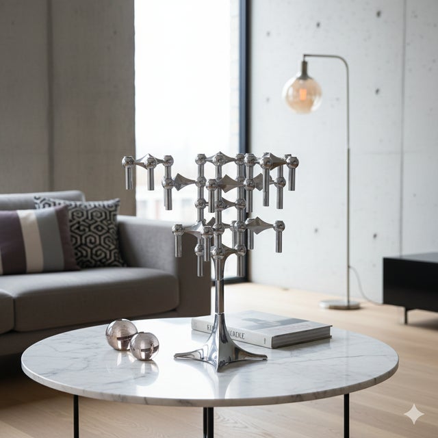 Orion Modular Candelabra by Fritz Nagel for BMF For Sale - Image 9 of 18