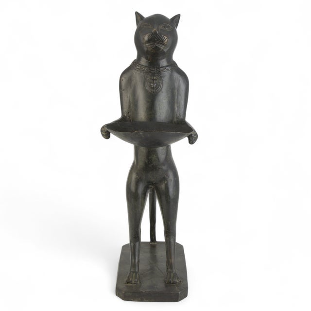 The Cat Butler, in the style of Giacometti, 1970s, Bronze For Sale - Image 6 of 6
