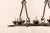 Mid 19th Century French Mid-Century Eight-Light Forged Iron Chandelier With Hooks and Scrolls For Sale - Image 5 of 9