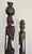 Antique Ebony Wood Hand Carved African Folk Sculptures - Set of 2 For Sale - Image 4 of 14