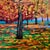 Early 21st Century Impressionist Original Oil on Canvas Painting #4 For Sale - Image 5 of 8